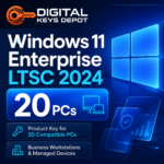 Microsoft Windows 11 Enterprise LTSC 2024 product key for 20 compatible PCs