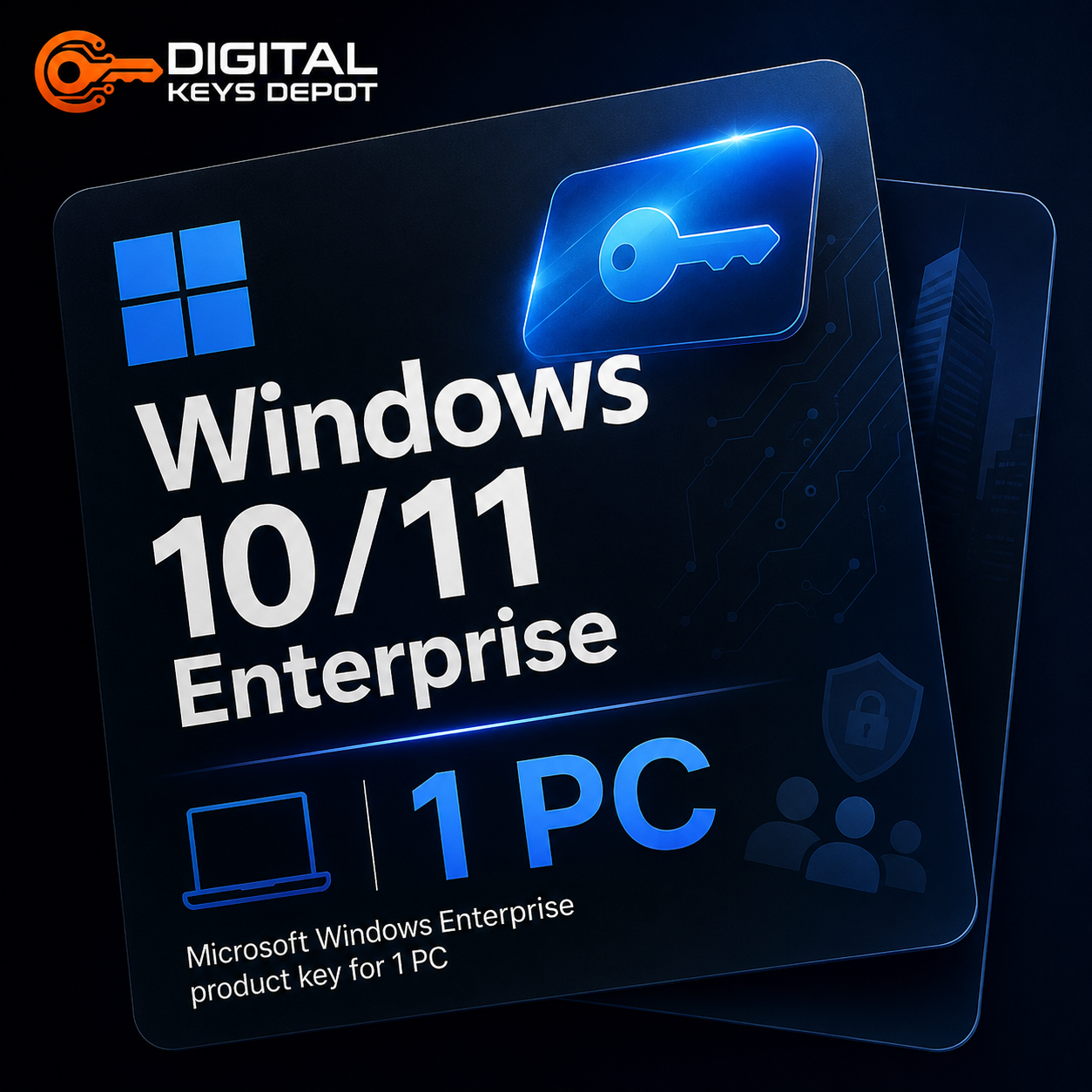 Microsoft Windows Enterprise product key for 1 PC
