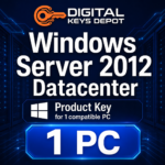 Microsoft Windows Server 2012 Datacenter product key for 1 compatible PC