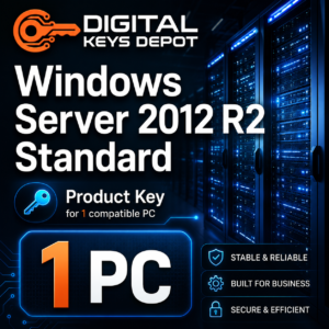 Microsoft Windows Server 2012 R2 Standard product key for 1 compatible PC