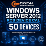Microsoft Windows Server 2012 Remote Desktop Services Device CAL for 50 devices