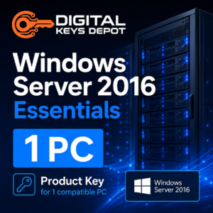 Microsoft Windows Server 2016 Essentials product key for 1 compatible PC