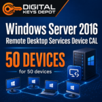 Microsoft Windows Server 2016 Remote Desktop Services Device CAL for 50 devices