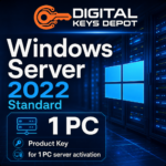 Microsoft Windows Server 2022 Standard product key for 1 PC server activation