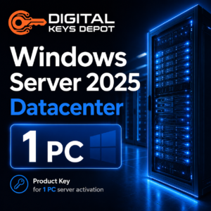 Microsoft Windows Server 2025 Datacenter product key for 1 PC server activation