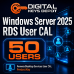 Microsoft Windows Server 2025 Remote Desktop Services User CAL for 50 users