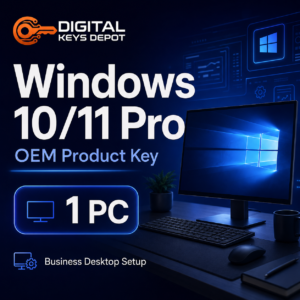 Windows 10/11 Pro OEM Product Key for 1 PC