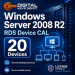 Windows Server 2008 R2 Remote Desktop Services Device CAL for 20 devices
